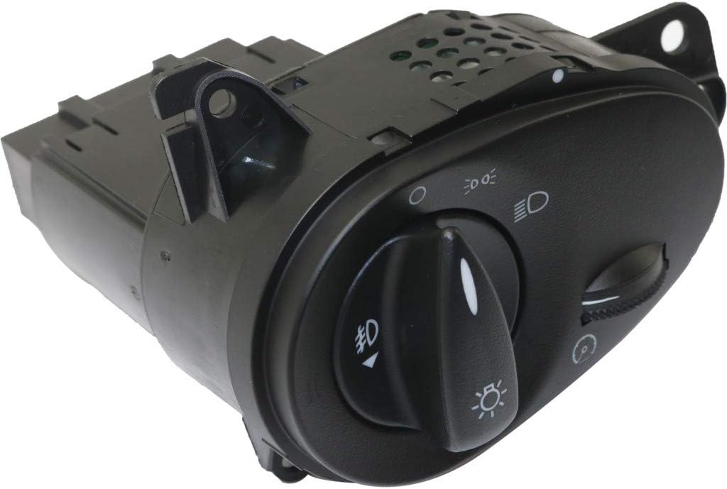 Headlight Switch for Ford Focus 2000 2001 2002 2003 2004 with Fog Lights Pack of 2 L382