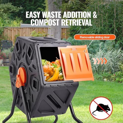 18.5-Gal Single Rotating Chamber Compost Bin X236731