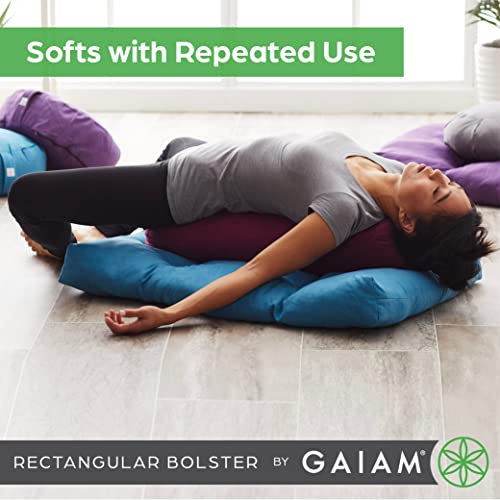 Rectangular Yoga Bolster Meditation Pillow B68961