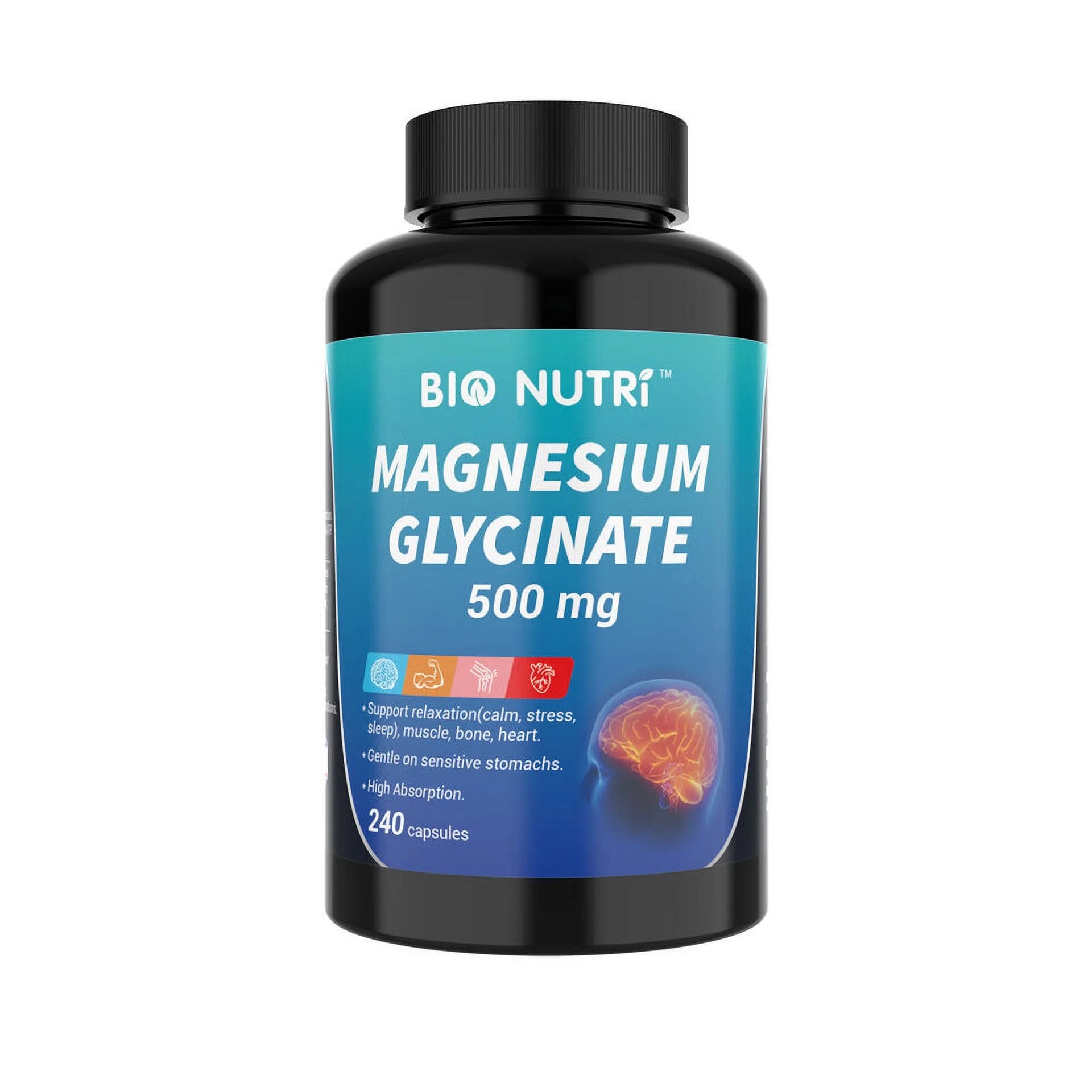 Magnesium Glycinate 1330mg 250 Capsules H614773