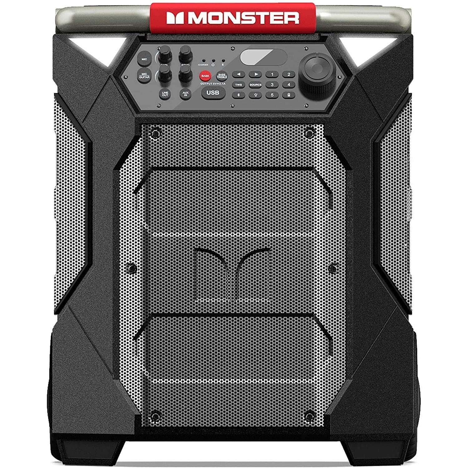 Gray/Black Portable Wireless Speaker K88397