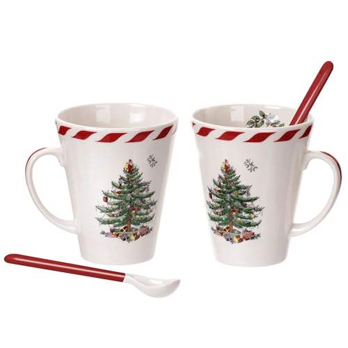 14oz Mug & Spoon Set (4-Piece) Earthenware K273081
