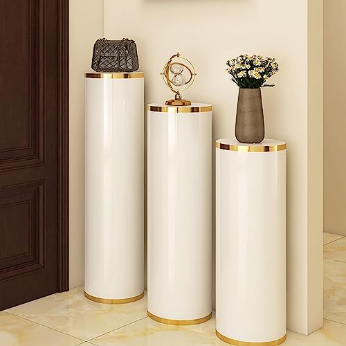 360° Rotating Shoe Rack Round Shoe Cabinet with Cover D9781