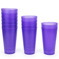 32 oz Plastic Tumblers Set of 6, Assorted Colors F686869