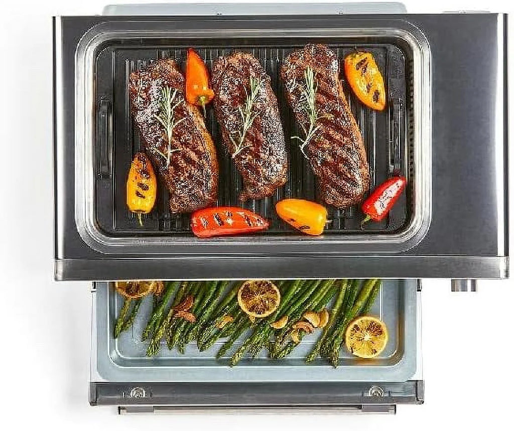 6-In-1 Countertop Convection Toaster Oven with Stainless Steel O8165