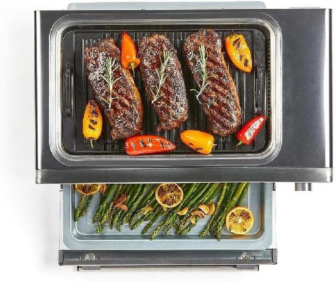 6-In-1 Countertop Convection Toaster Oven with Stainless Steel O8165