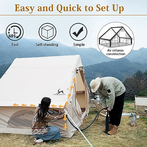 4 Season Waterproof Inflatable Cabin Tent F44518