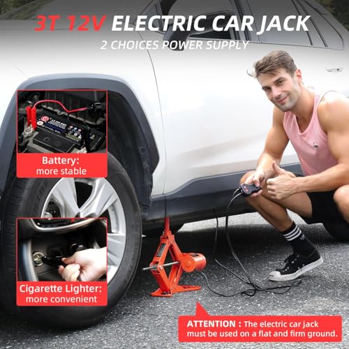 3T 12V Electric Car Jack I13494