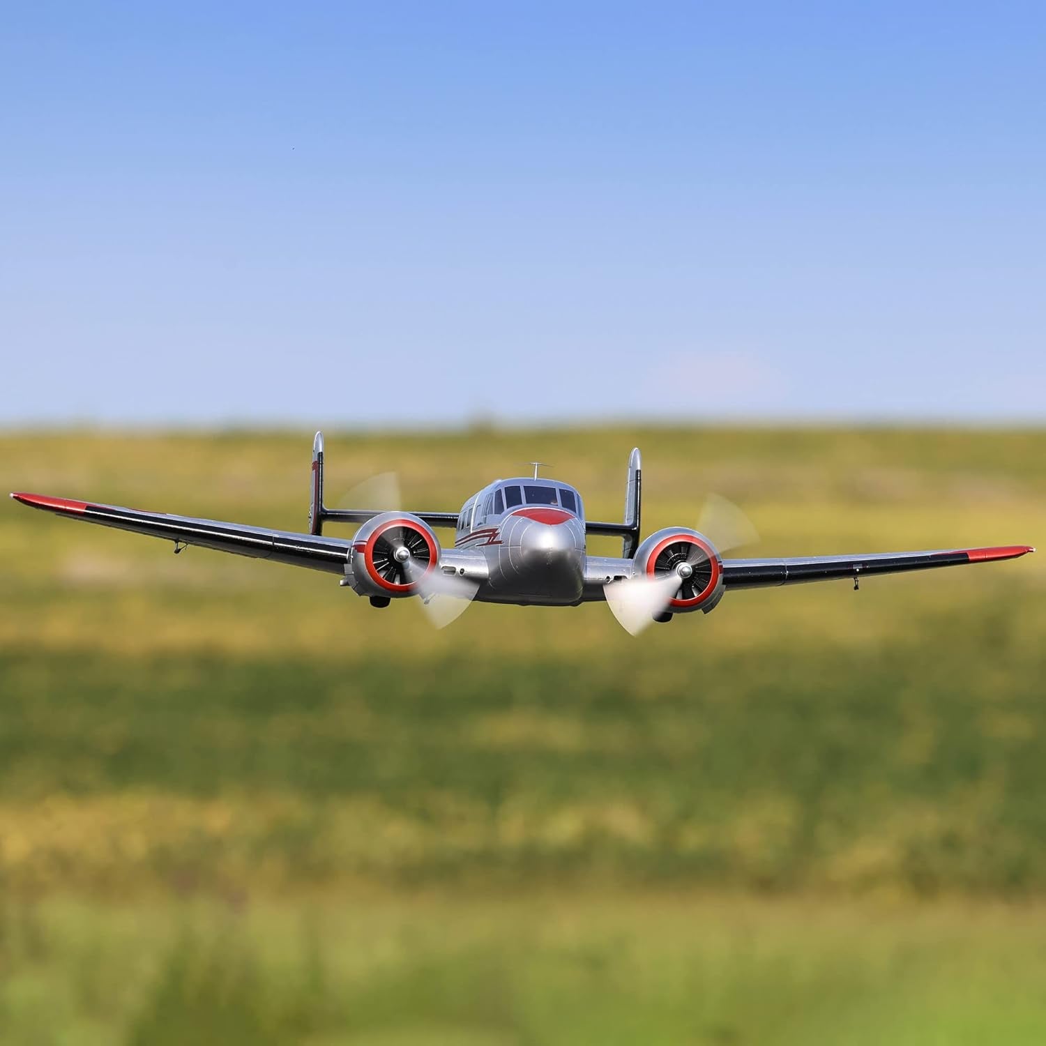 Twin Beechcraft D18 1.5m PNP Electric Airplane I4866
