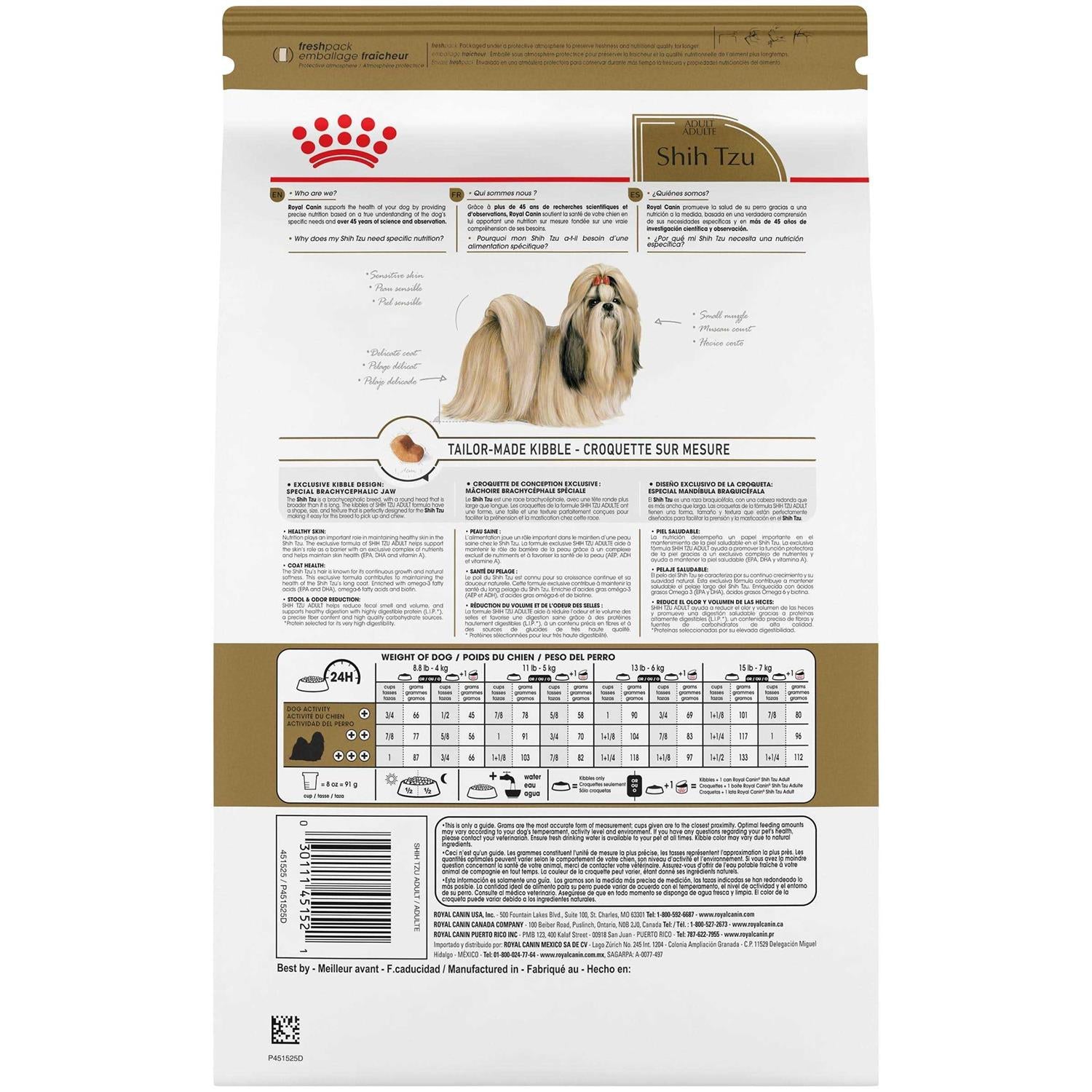 Shih Tzu Adult Dry Dog Food P984
