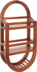 Teak Shower Caddie Storage Organizer, 24" Y71166