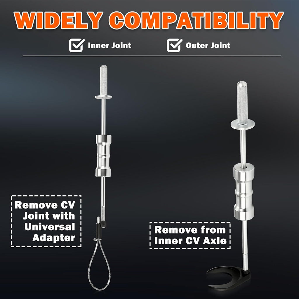 5/8"-18 Slide Hammer CV Axle Puller Removal Tool Set with Adapter Z1570