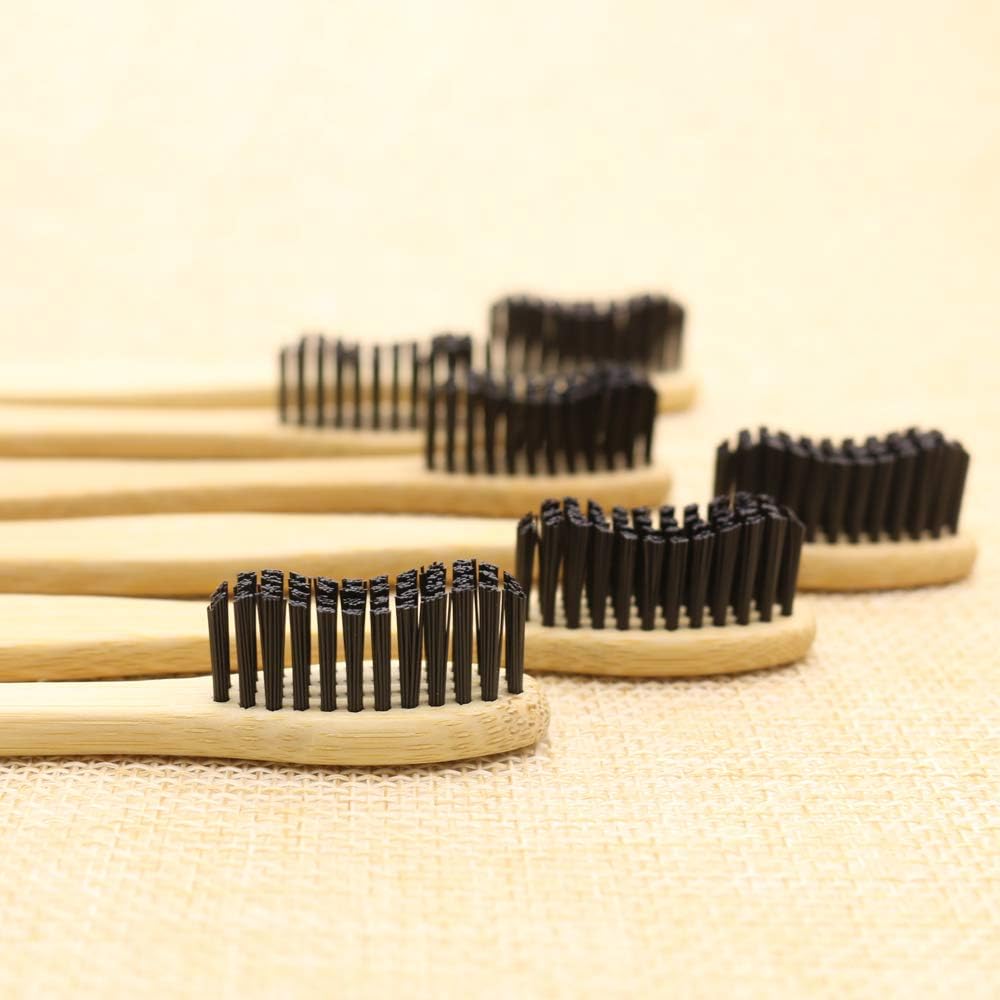 Hard Bamboo Toothbrush Pack of 6 Y7996