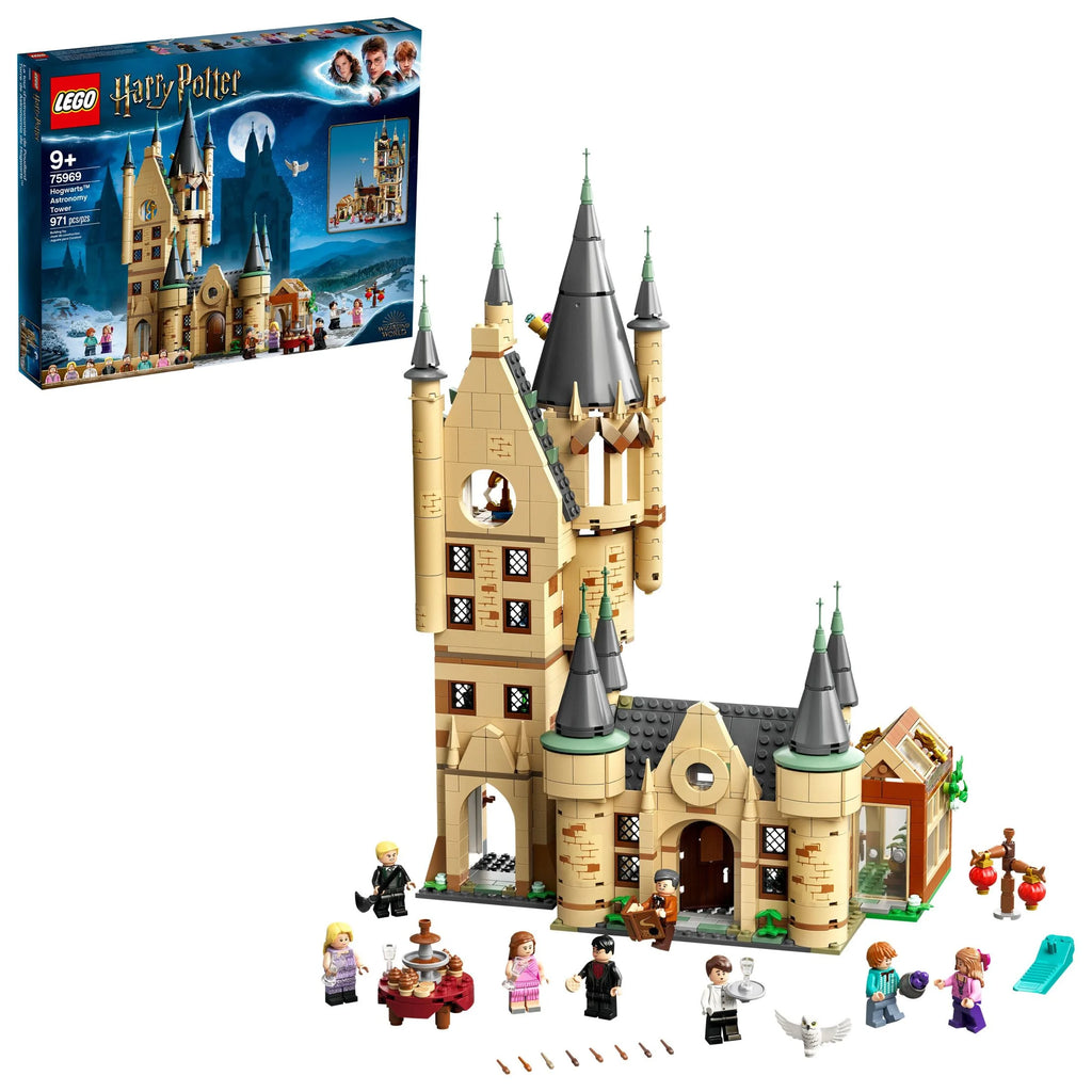 Hogwarts Astronomy Tower Castle Toy Playset with 8 Character Minifigures V12519