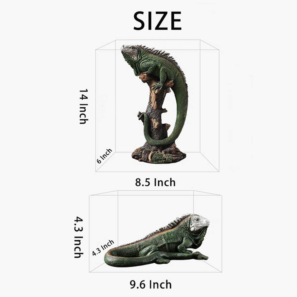 14 Inch Lizard Statue Resin Sculpture Figurines X105339