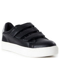 Women's Three Strap Velcro Fashion Sneaker E70575