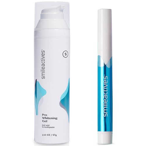 Teeth Whitening Kit with Hydrogen Peroxide, 90 Day Kit G853