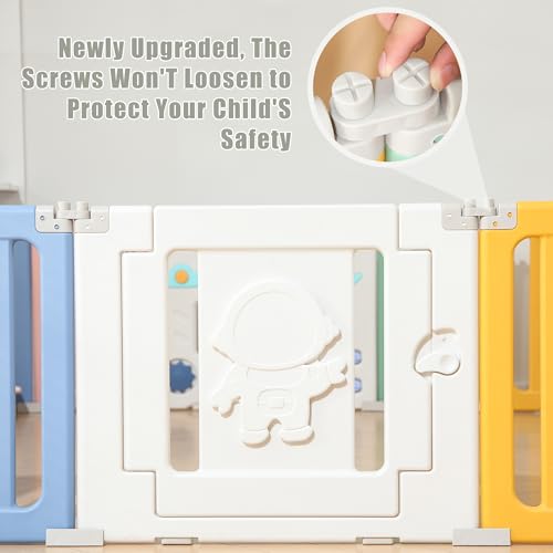 Grey 22 Panels Extra Large Baby Play Pen Z8904