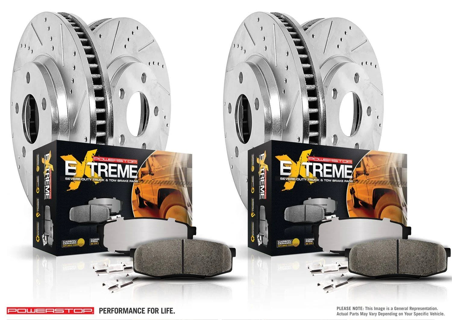 Front and Rear Z36 Truck and Tow Brake Kit N2908