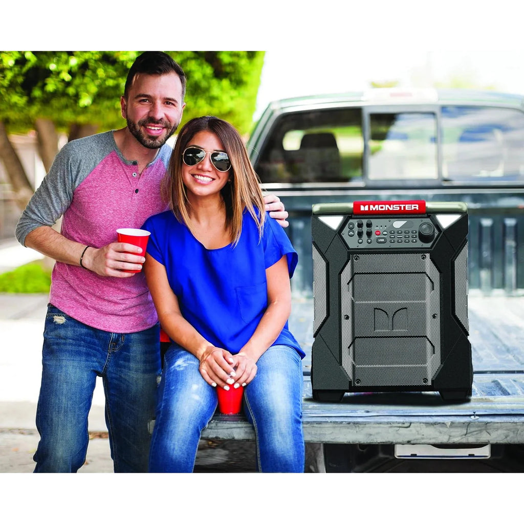Gray/Black Portable Wireless Speaker K88397