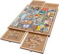 1500 Piece Puzzle Board with 4 Storage Drawers Z448