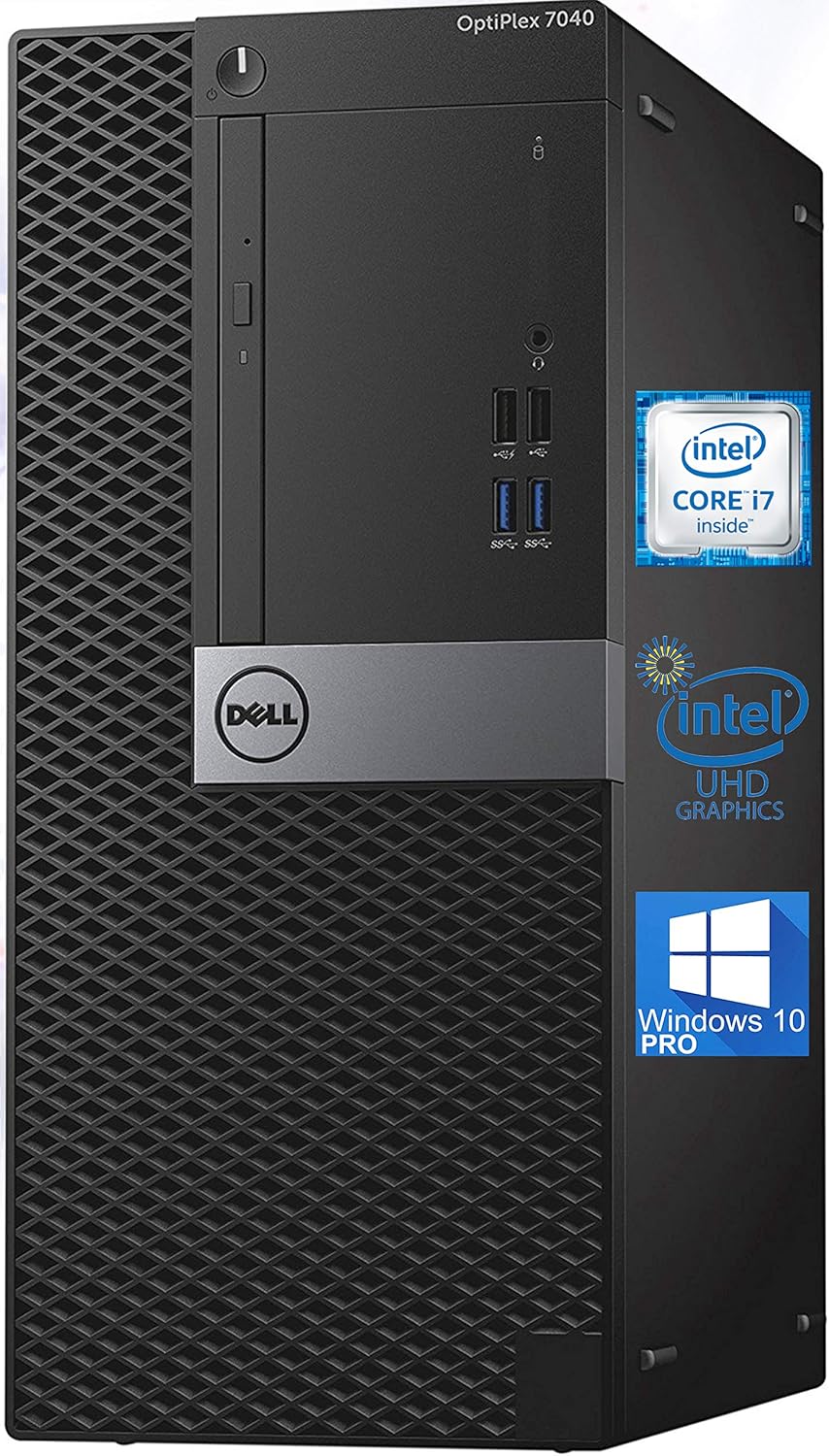 Intel Quad-Core i7-6700 4.0 GHz 8GB RAM 256GB NVMe SSD Desktop PC T396667