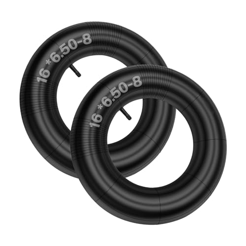 2 Pack 16x6.50-8 Inner Tube With Straight Valve Stem B982