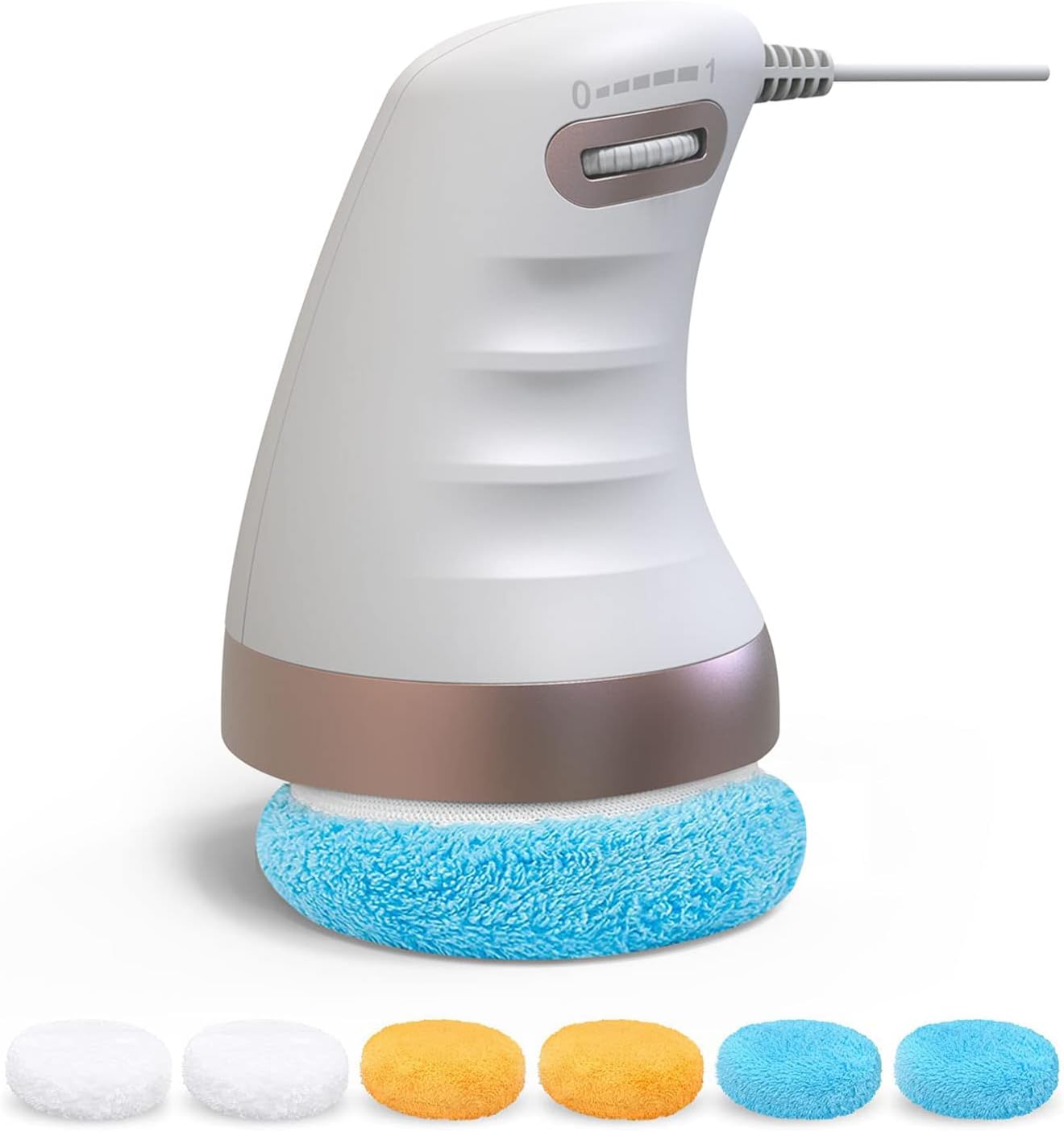 Electric Deep Tissue Cellulite Remover Massager (White) Q772