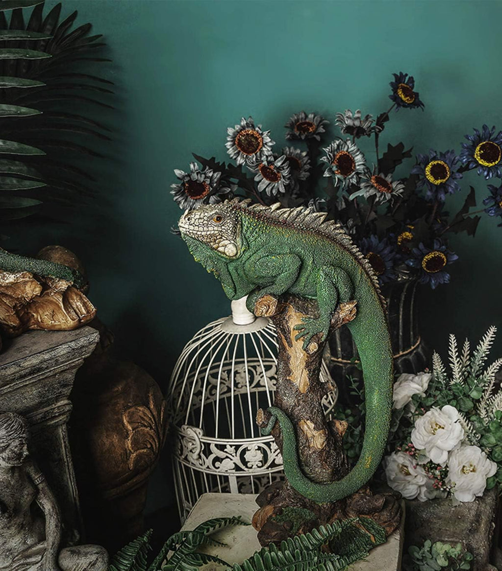 14 Inch Lizard Statue Resin Sculpture Figurines X105339