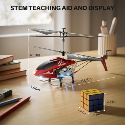 RC Helicopter with Altitude Hold, 3.5 Channel, Gyro Stabilizer E832268
