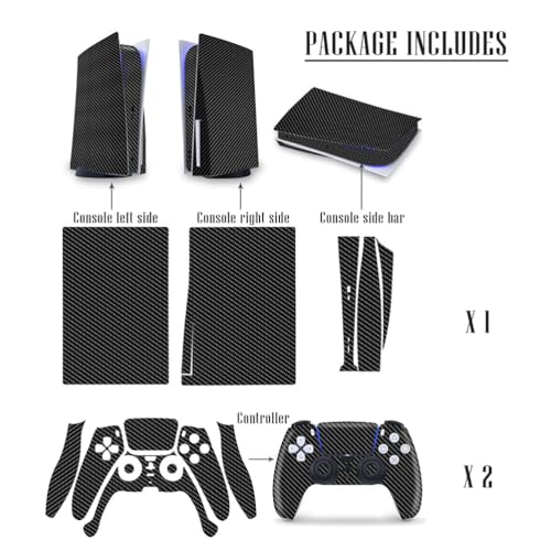PS5 Slim Console Skin and Controller Skin Set H197349