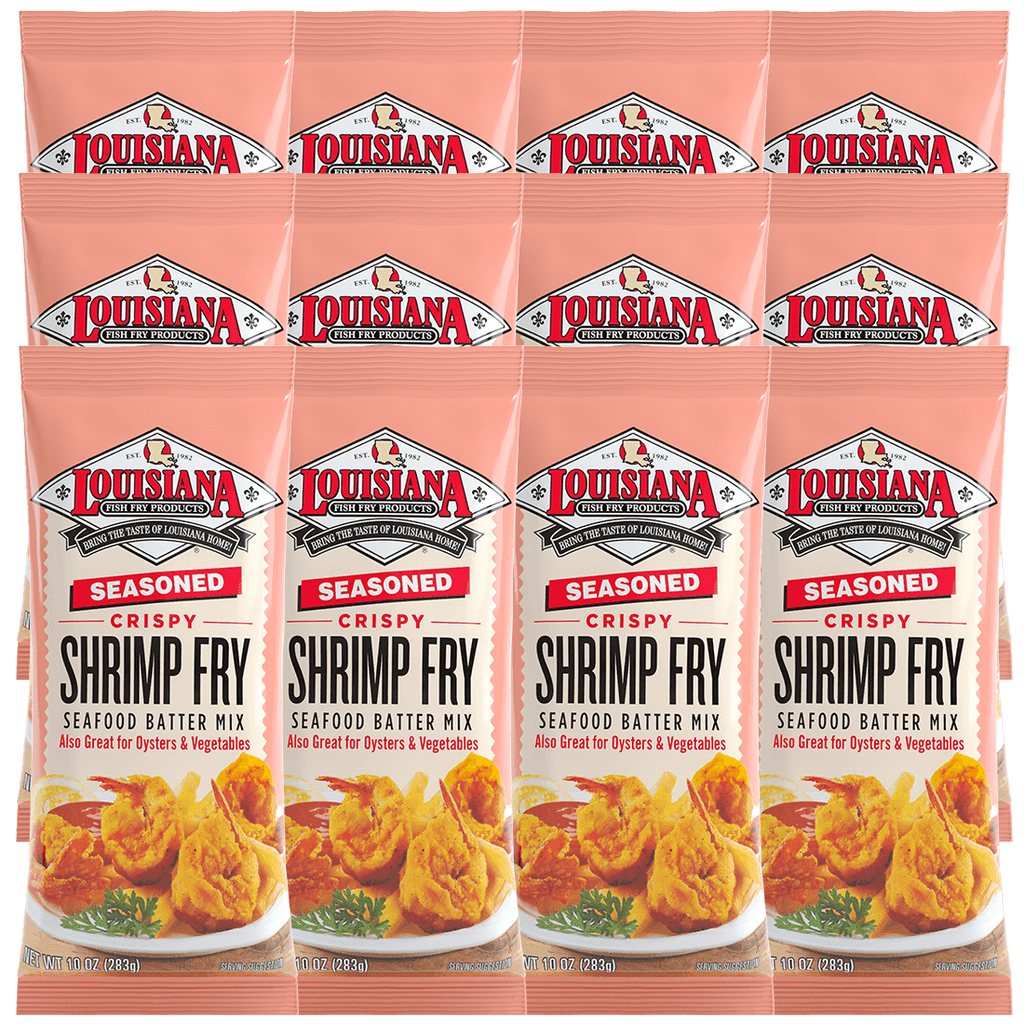 10 oz Pack of 12 Seasoned Shrimp Fry X110277