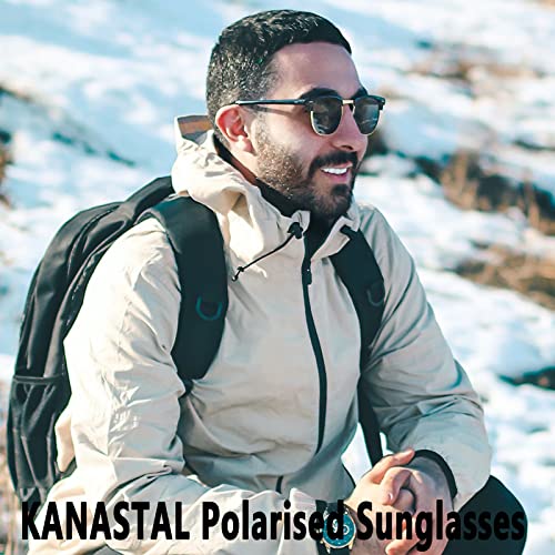 Semi Rimless Polarised Sunglasses R579