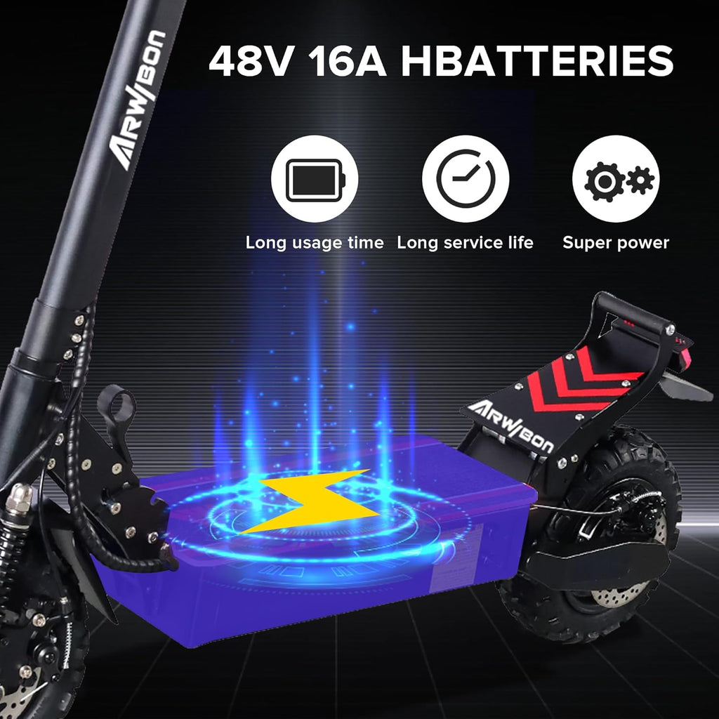 2500W 11 inch Pneumatic Tire Foldable Electric Scooter S422917