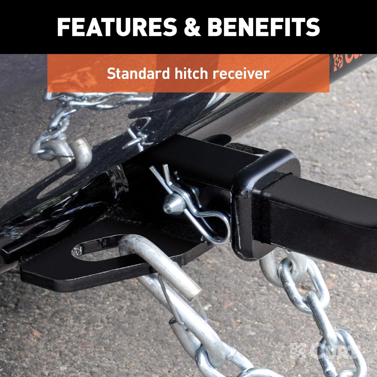 Class 1 Trailer Hitch, 1-1/4-Inch Receiver R224173