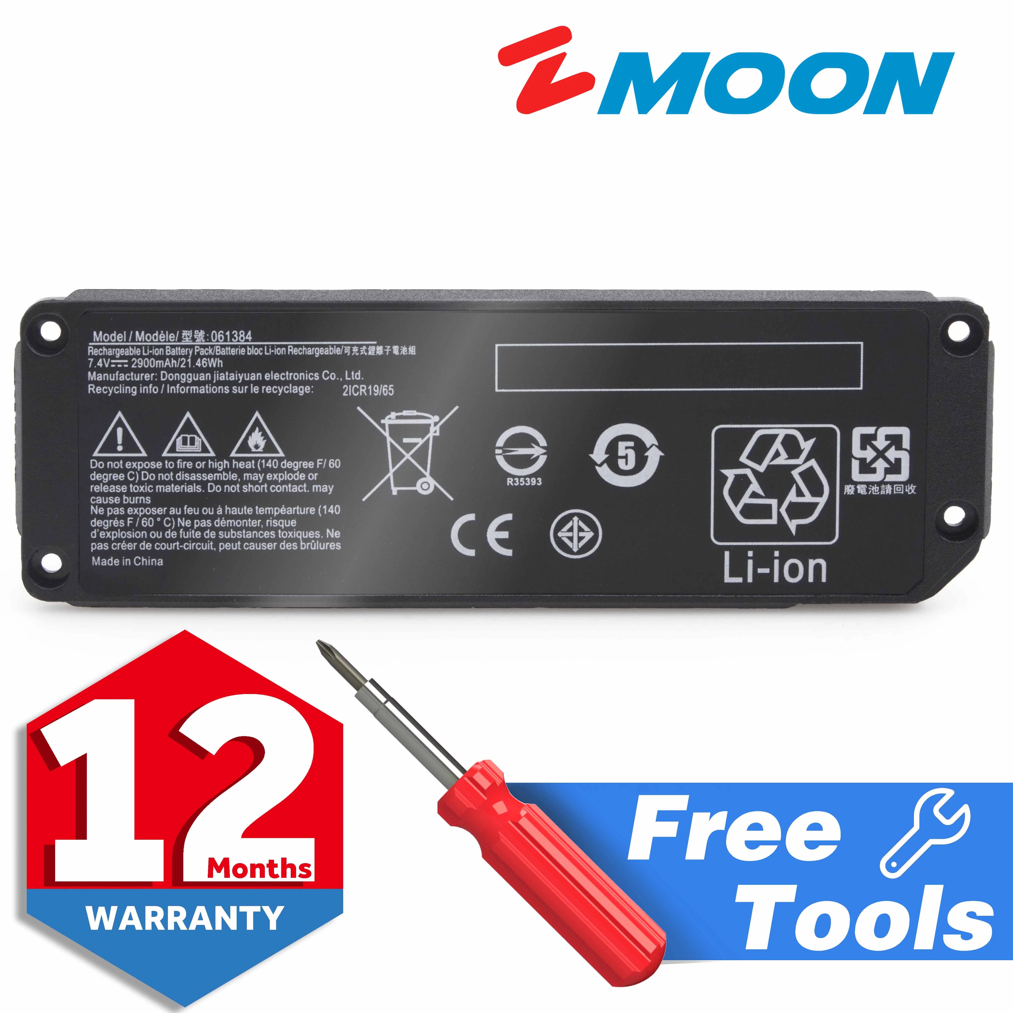 7.4V 2900mAh Replacement Battery for Boses SoundLink Mini Bluetooth Speaker L4189