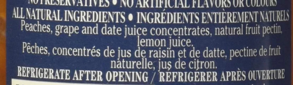 Peach 100% Fruit 10-Ounce (Pack of 6) O139144