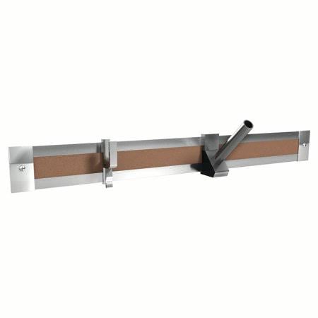 Beige 2 in Aluminum Maprail with Cork Insert, 6 per Carton U322