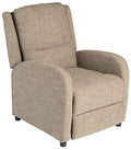 Pushback Recliner, 27.5" W x 37" D x 36.5" H, PolyHyde Upholstery C308287