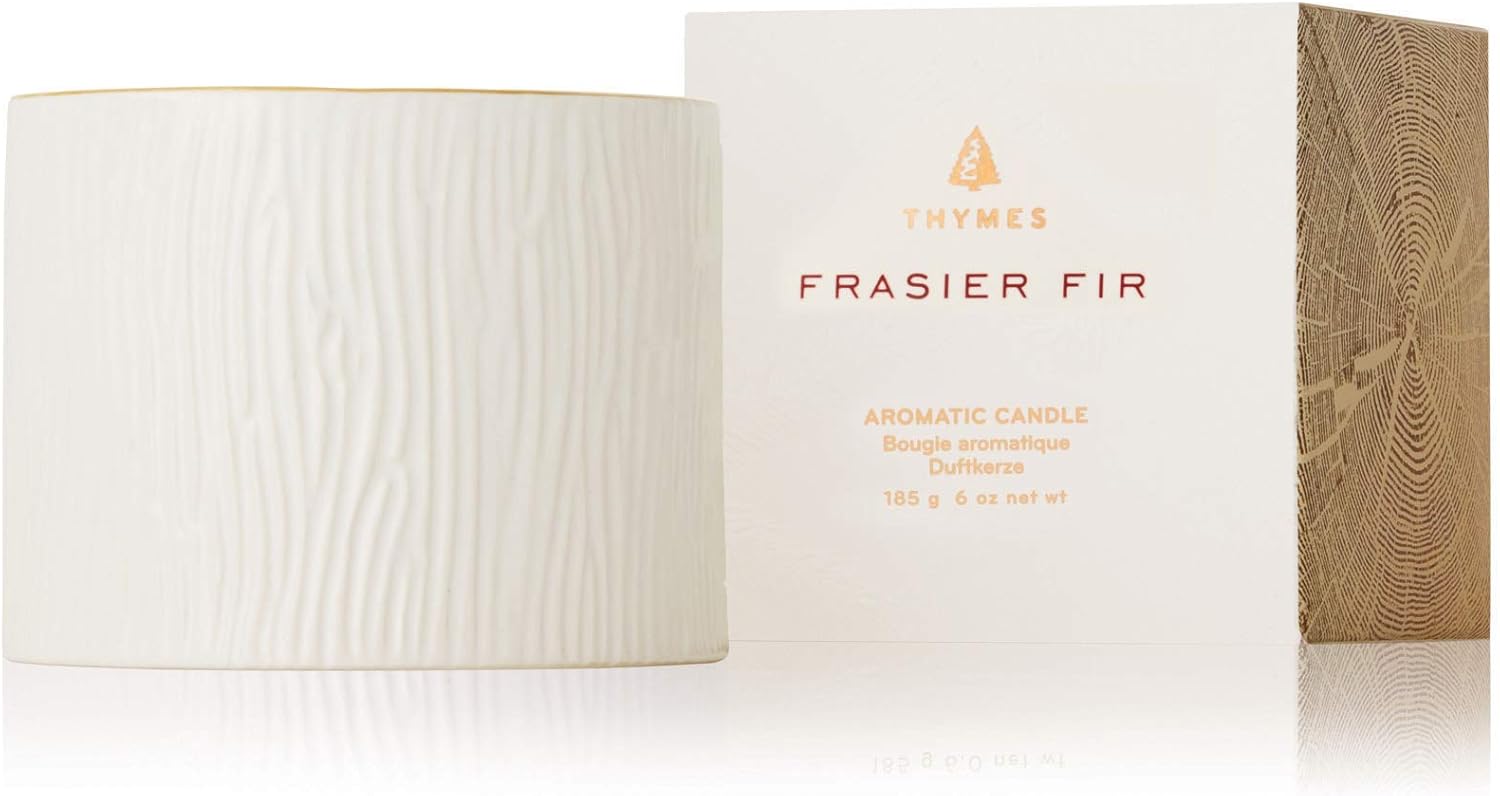 Gilded Ceramic Small Jar Scented Candle (6 oz) I508416