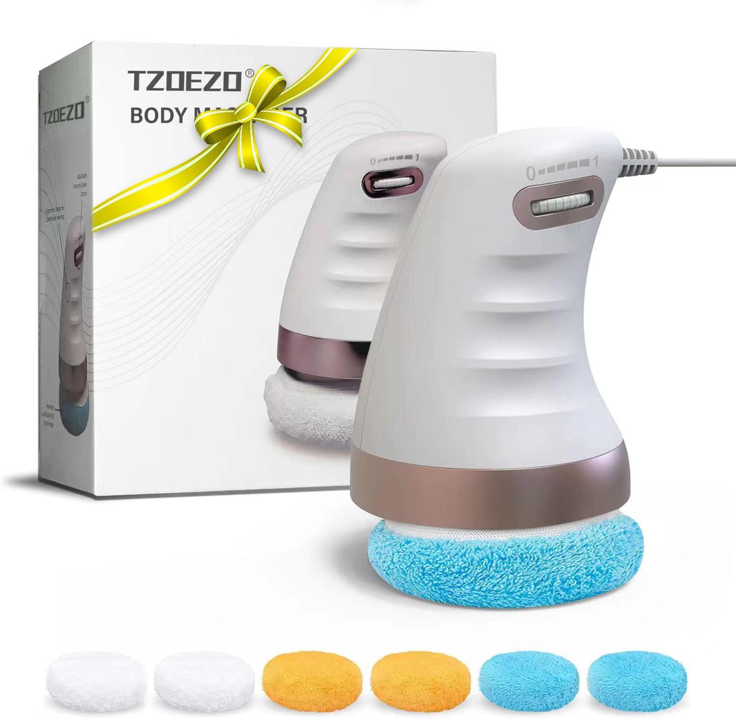 Electric Deep Tissue Cellulite Remover Massager (White) Q772
