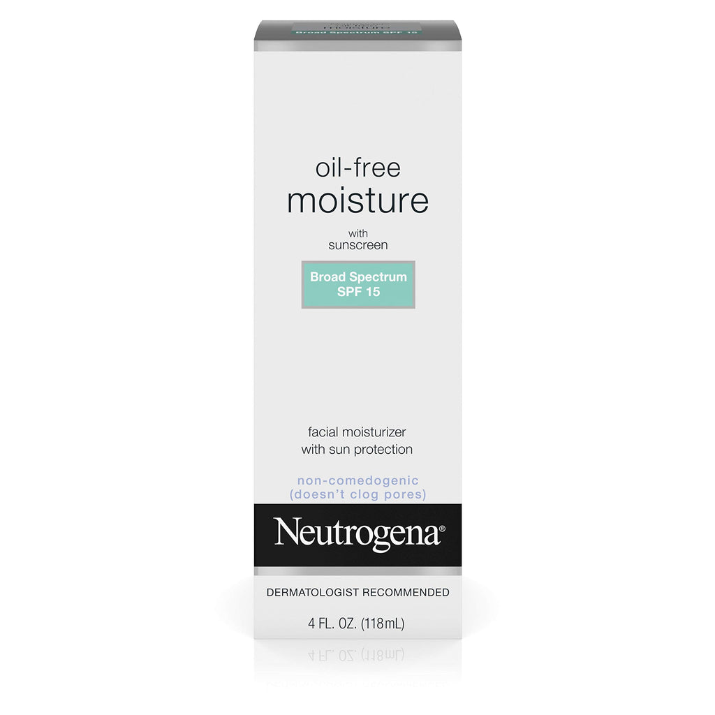 4 Fl. Oz. Oil-Free Moisture With Broad Spectrum Spf 15 Sunscreen U1976