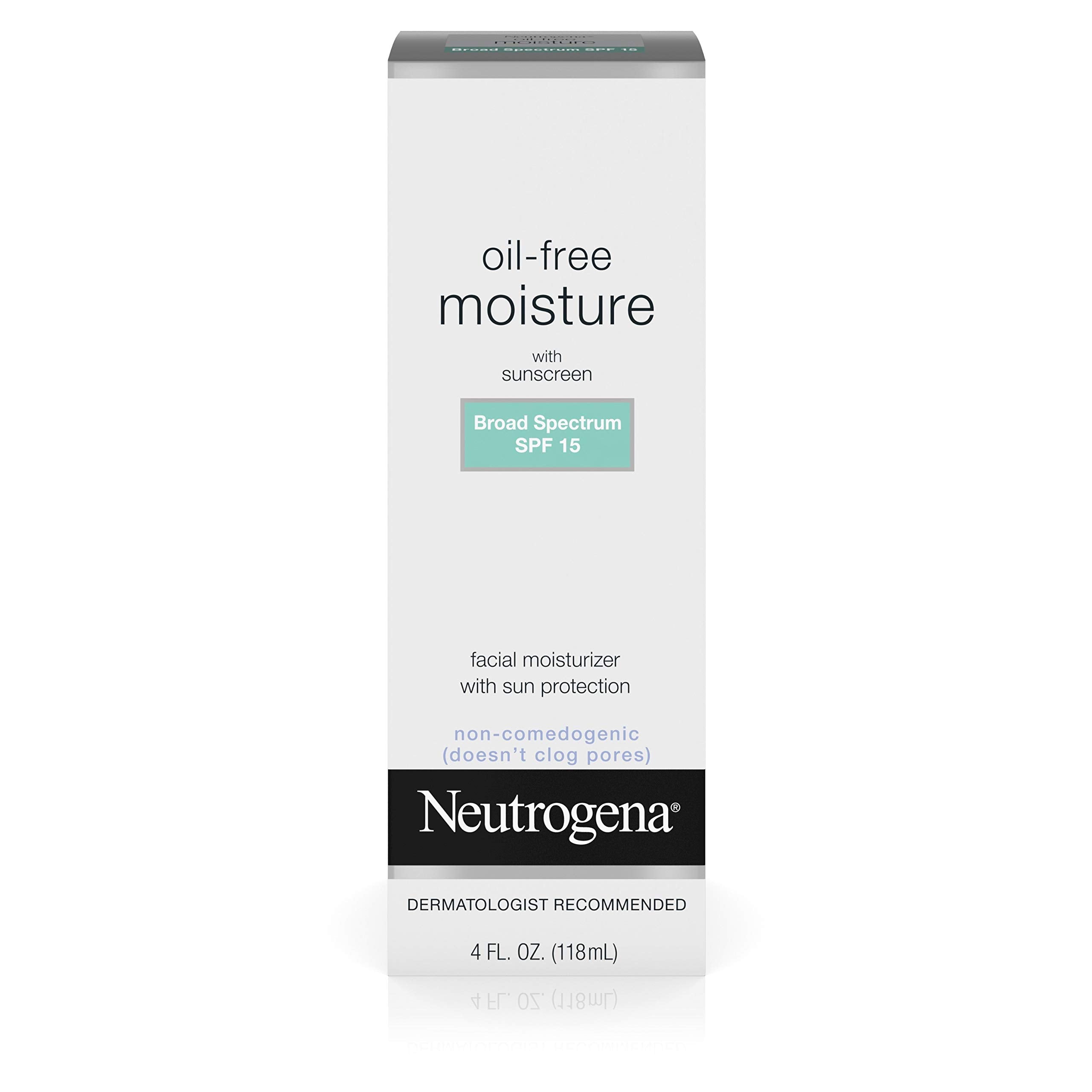 4 Fl. Oz. Oil-Free Moisture With Broad Spectrum Spf 15 Sunscreen U1976