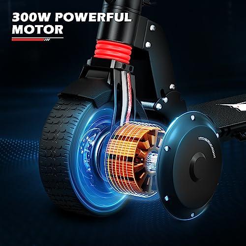 Electric Kick Scooter with LED Display and Bluetooth APP, Portable Folding Scooter G720