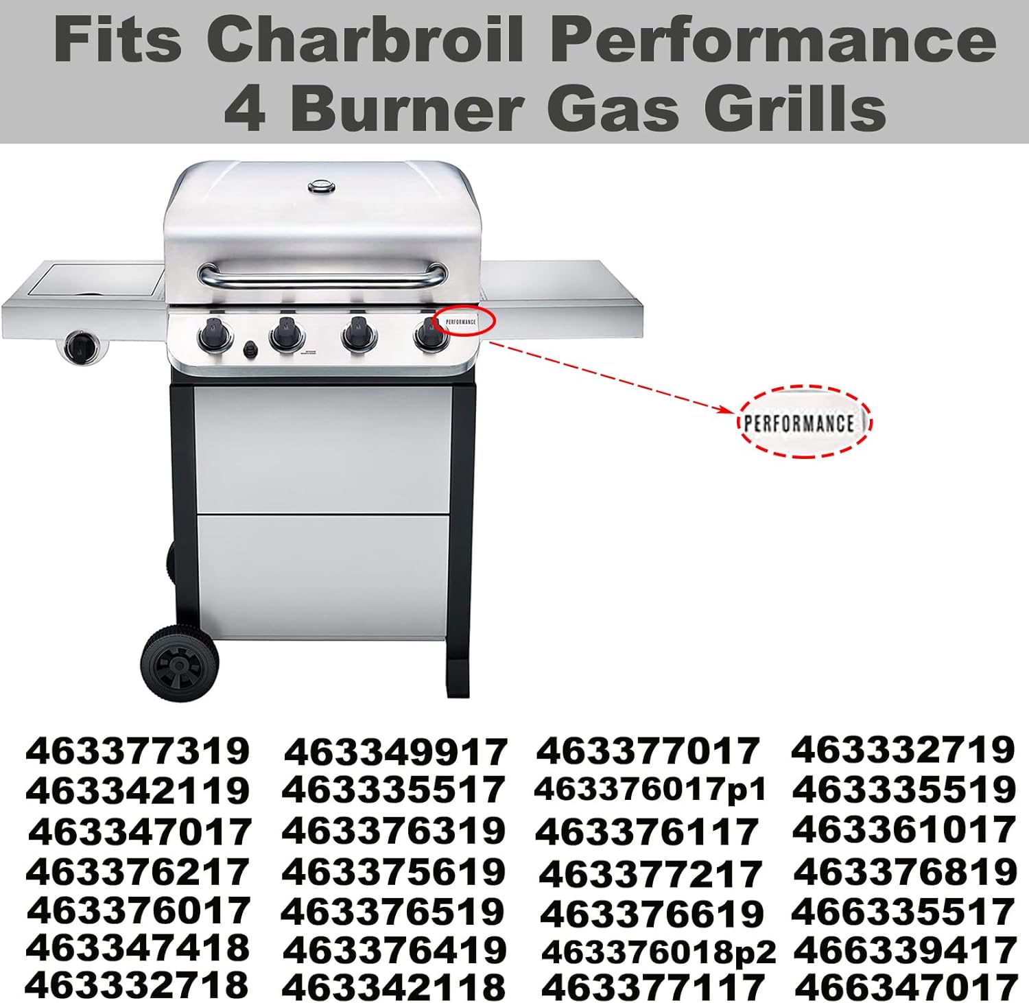 Replacement Parts for Char Broil Grill U669