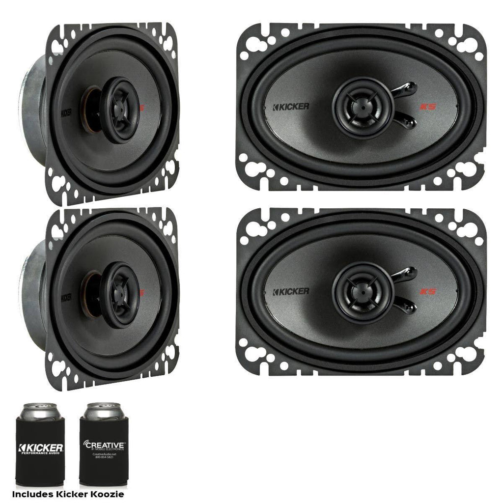 Two Pairs of 4x6 inch KS-Series Speakers N69070