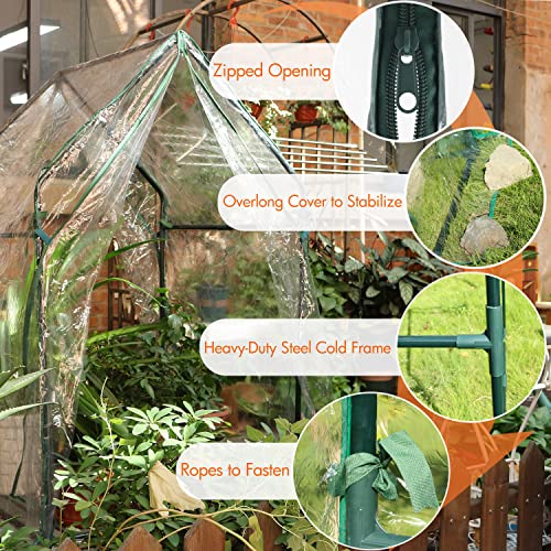Mini Greenhouse Clear Tent 36.2" x 18.9" x 33.3" A202630