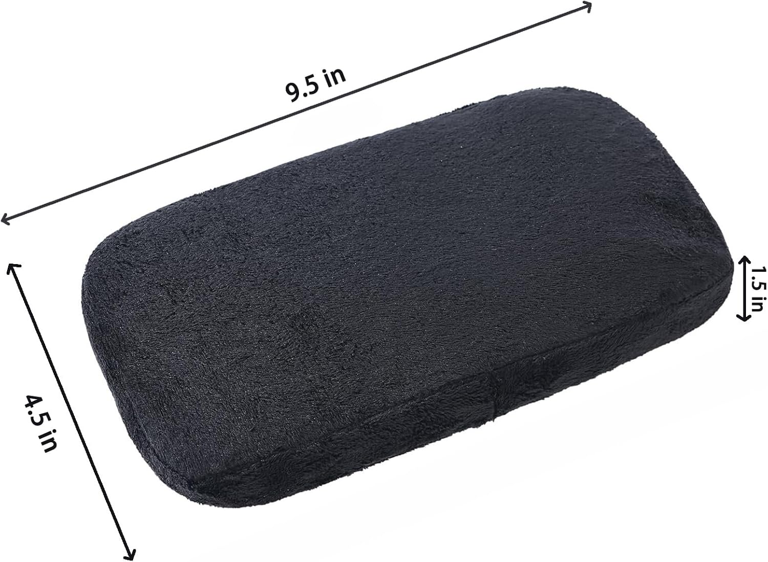 Armrest Elbow Pads with Memory Foam (2-PK-Black) Z9782