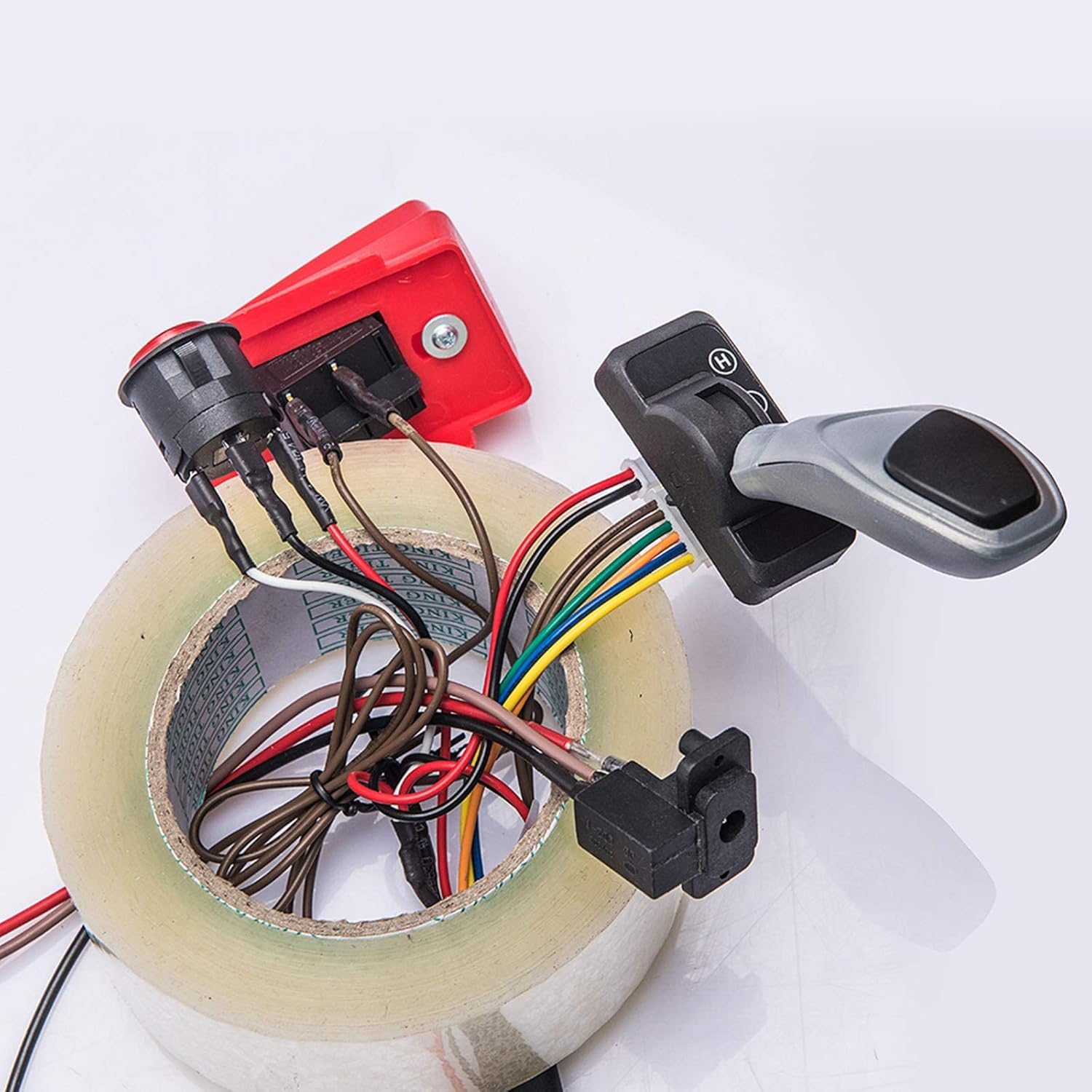 12V Remote Control Circuit Board Wires Switch Gearbox with Motors Children Electric Ride On Car Accessories L8840