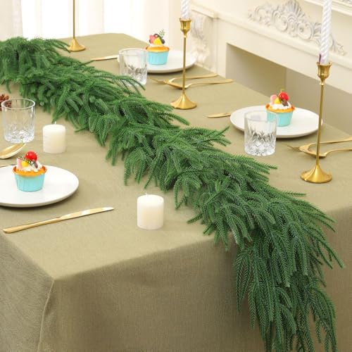9 Ft Artificial Norfolk Pine Garland I459429